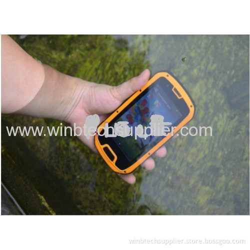 Original Runbo X5 Ip67 Dustproof Waterproof Rugged Outdoor Cellphone 4.3" Dual Sim Mtk6589 With Walkie Talkie 